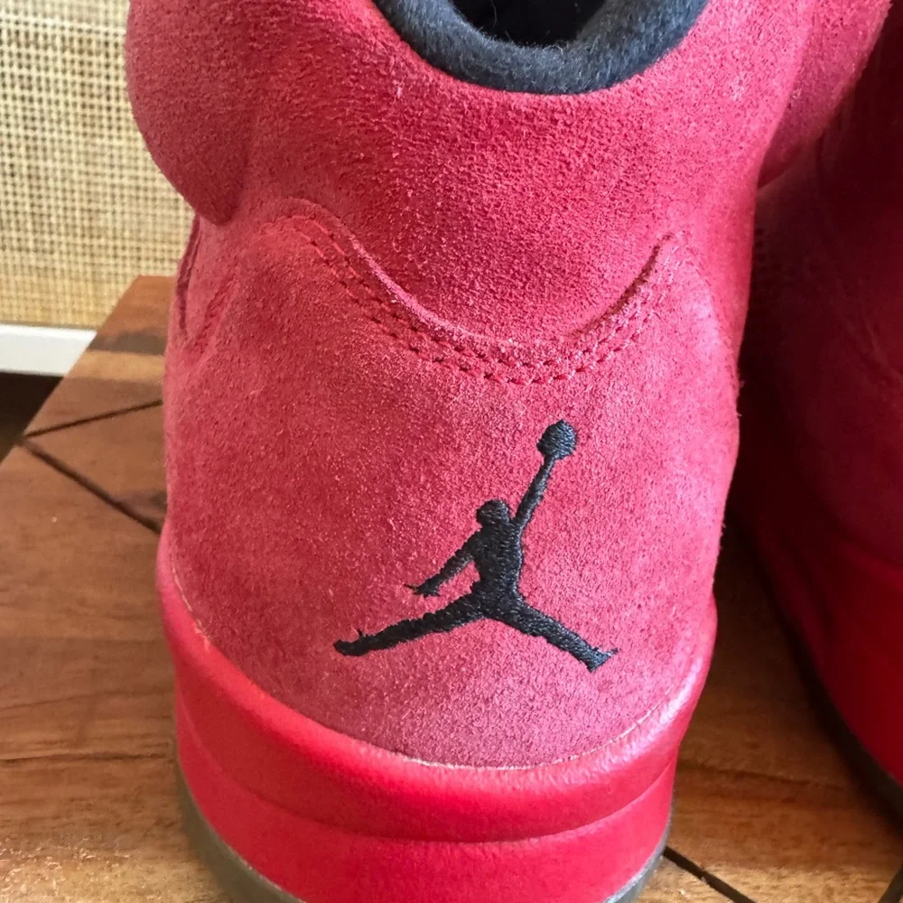5’s Jordan Red Suede Men’s 13 - Picture 9 of 15